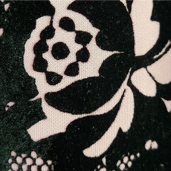 Black Velvet and Pink Dress -New! - Picture 8 of 12